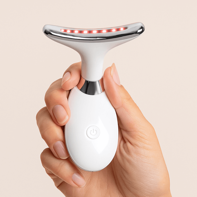 LED Face and Neck Rejuvenation Massager