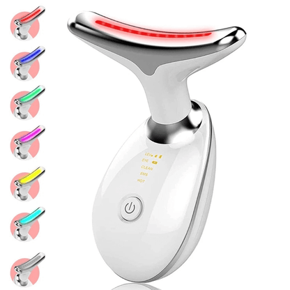 LED Face and Neck Rejuvenation Massager